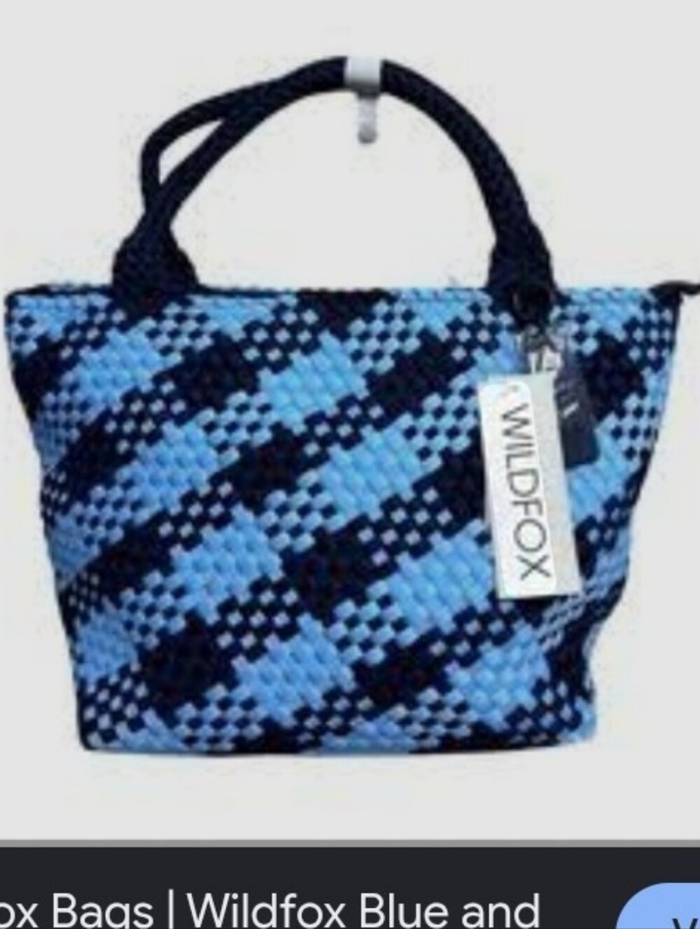 Wildfox Neoprene Weave Bag - $125 Retail - NWT - LARGE TOTE